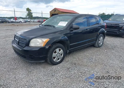 2007 Dodge Caliber from USA, damaged, VIN 1B3HB28B87D288160